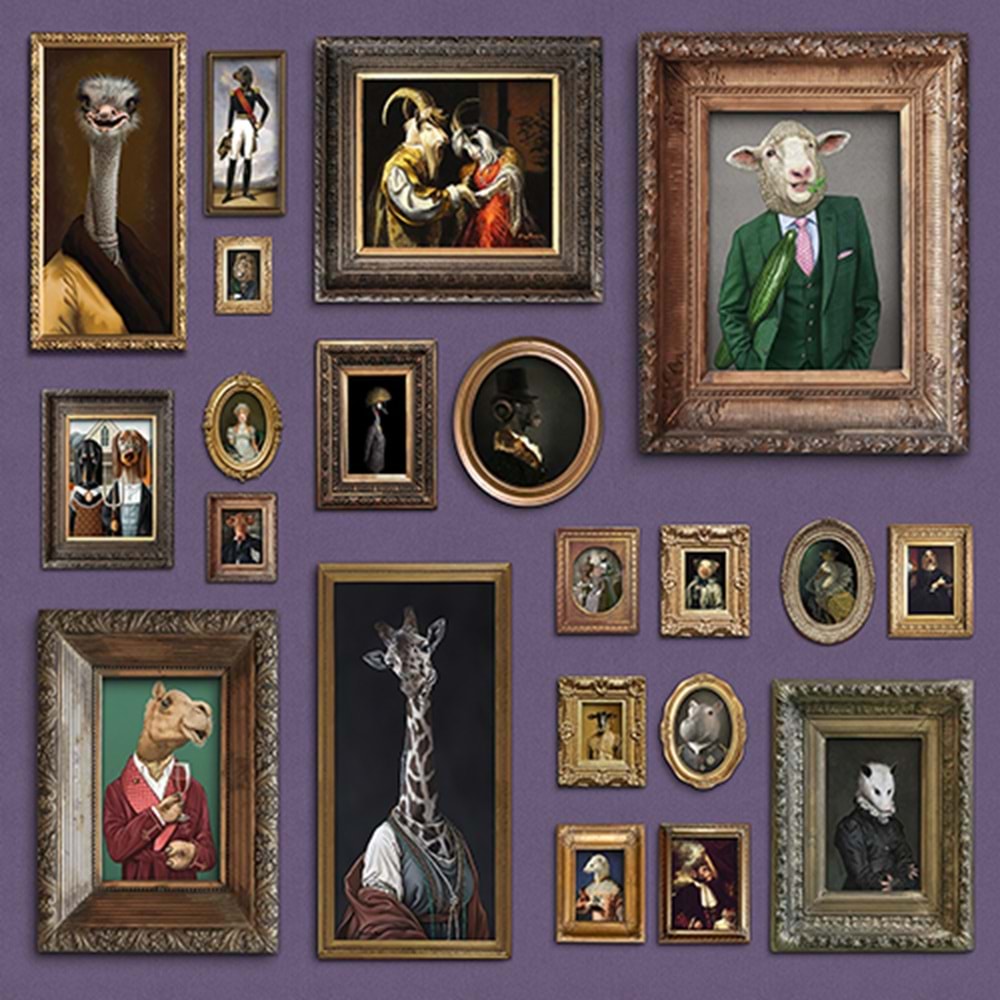 MR. AND MS. ANIMALS (W315)x(H280)=8.82 M2